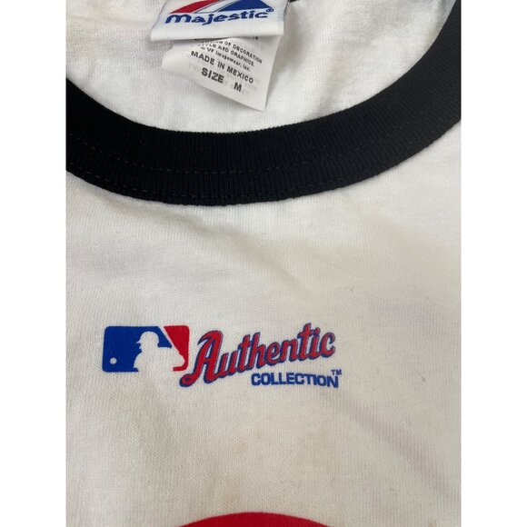Majestic Phillies Champions White Black Mens T-Shirt Size M SKU 8521 - Picture 7 of 11